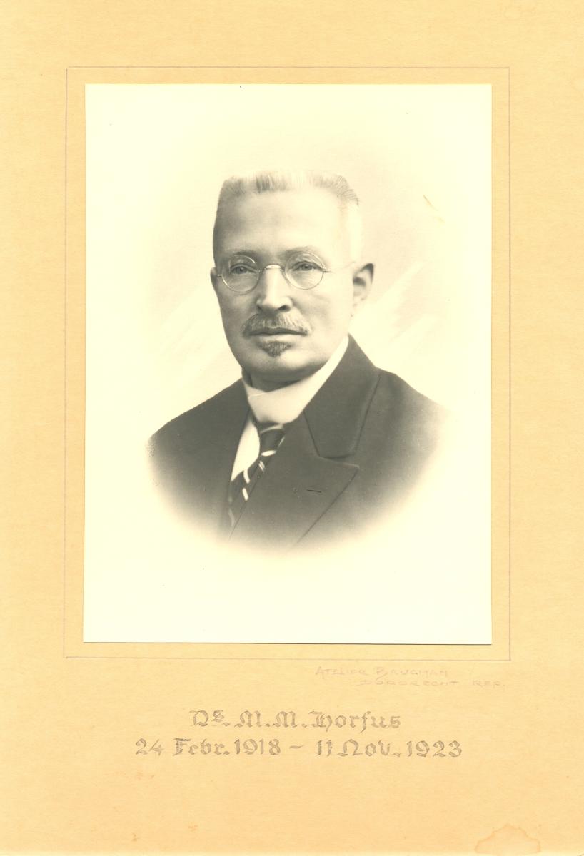Ds. M.M. Horjus 24 Feb. 1918-11 Nov. 1923