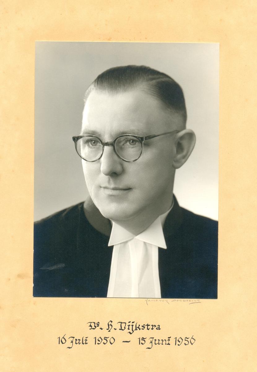 Ds. Dijkstra 16 Juli 1950-15 Juni 1956