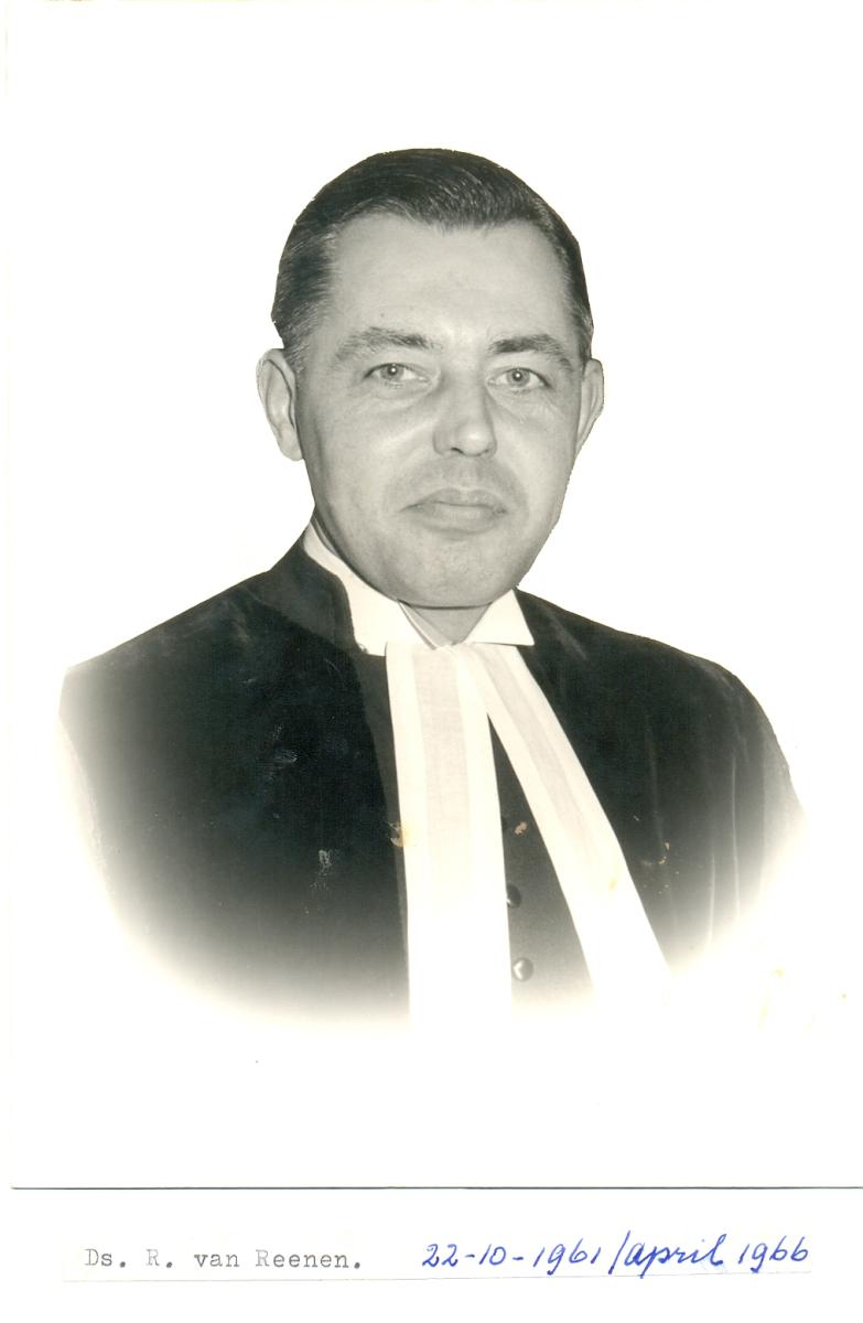 Ds. R van Reenen 22 Okt. 1961-April 1966