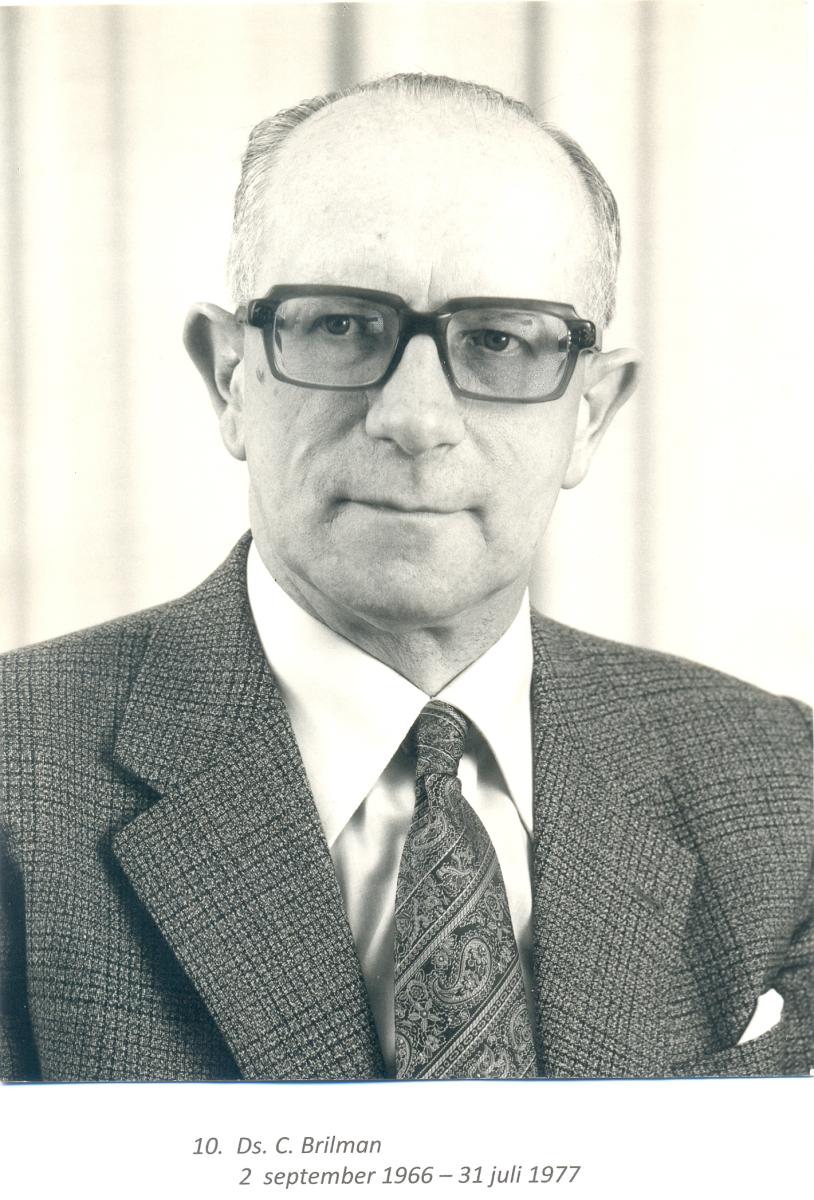 Ds. Brilman 2 Sept 1966-31 Juli 1977