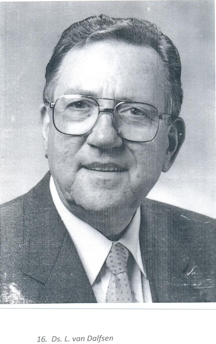 Ds. L van Dalfsen 1 Feb. 1993-31 aug.2000